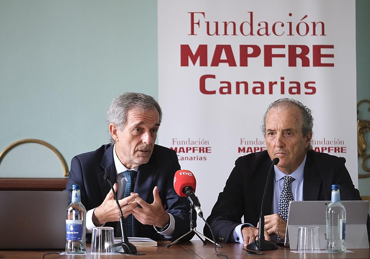 Juan Fernández Palacios (i) y Alfredo Montes.
