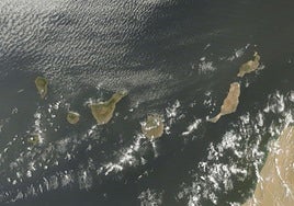 Imagen de satélite del archipiélago.