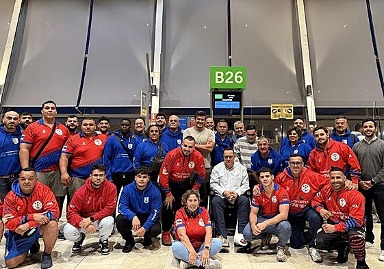 Los productos canarios se exhiben en los mercados de Madrid.