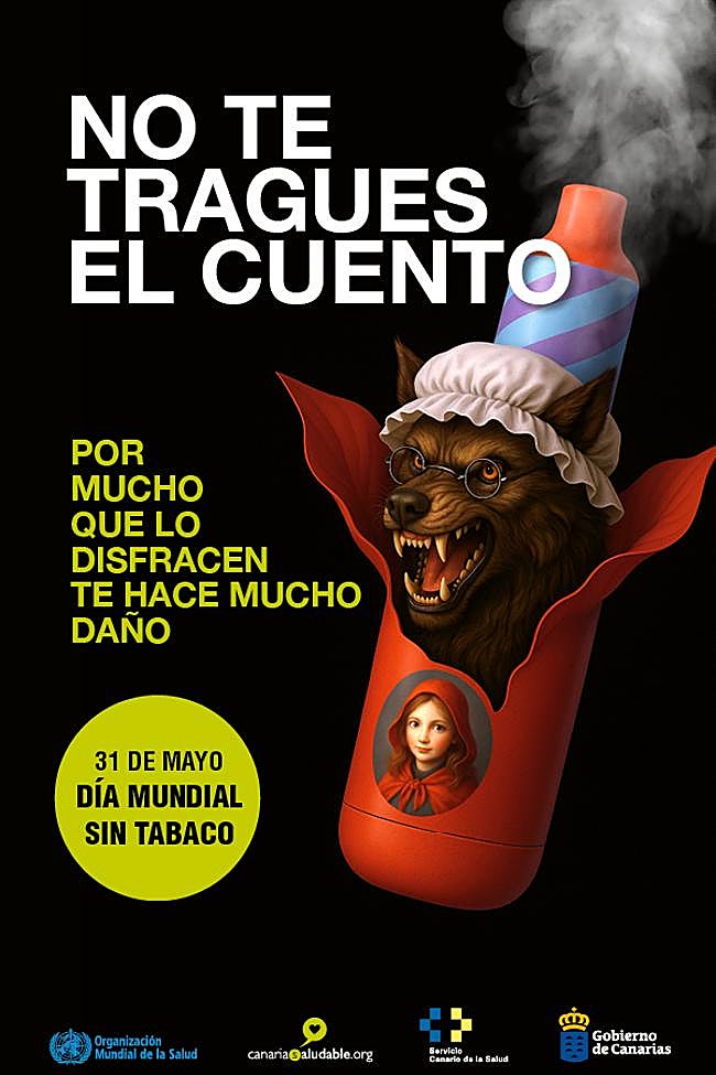 Imagen del cartel de la campaña de Sanidad.