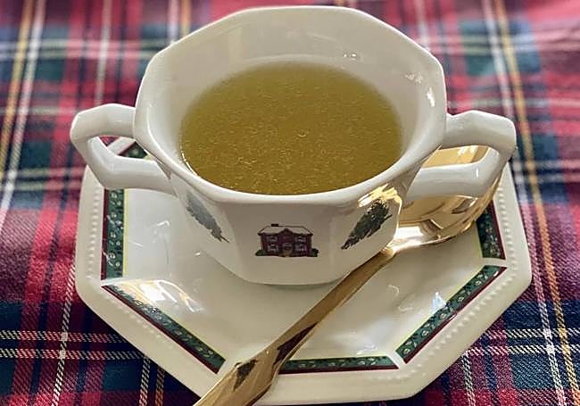 Consomé perecto para cenar