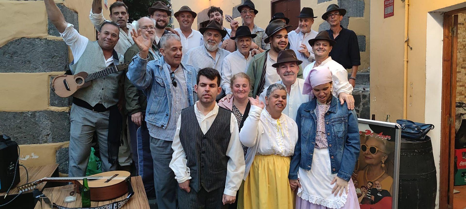 Día de Canarias en el centro ocupacional de Firgas