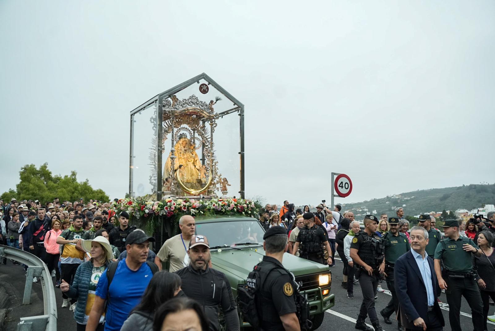 Las imágenes de la Bajada de la Virgen del Pino