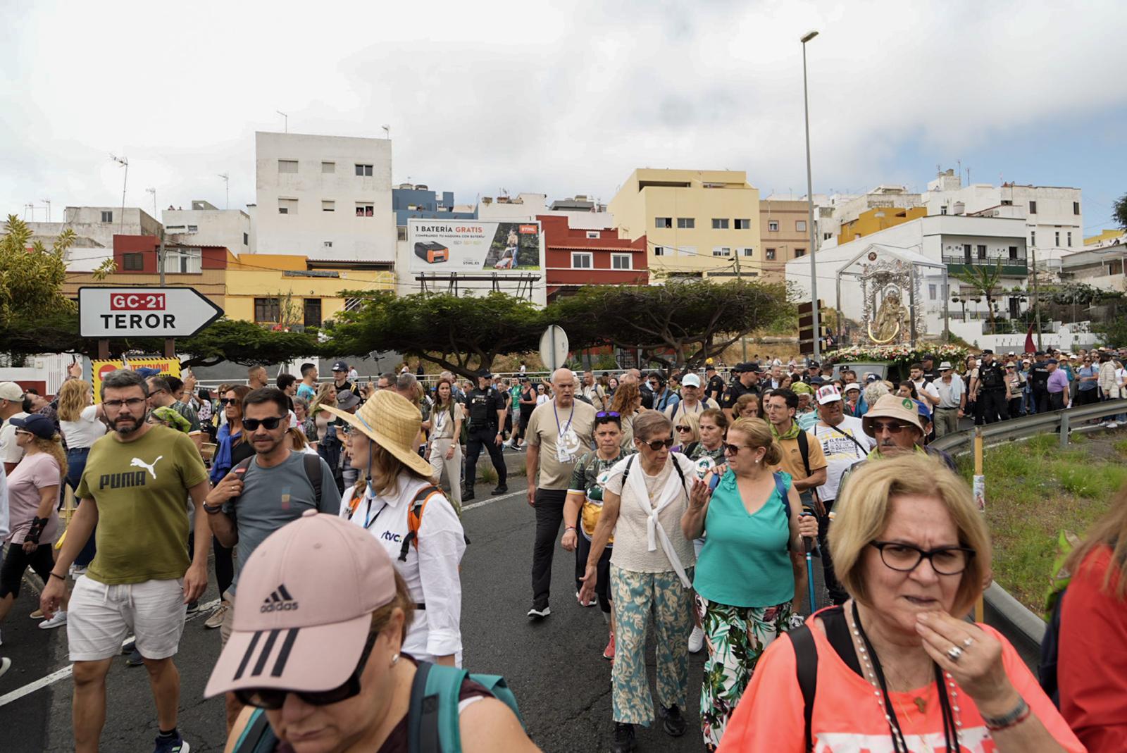 Las imágenes de la Bajada de la Virgen del Pino