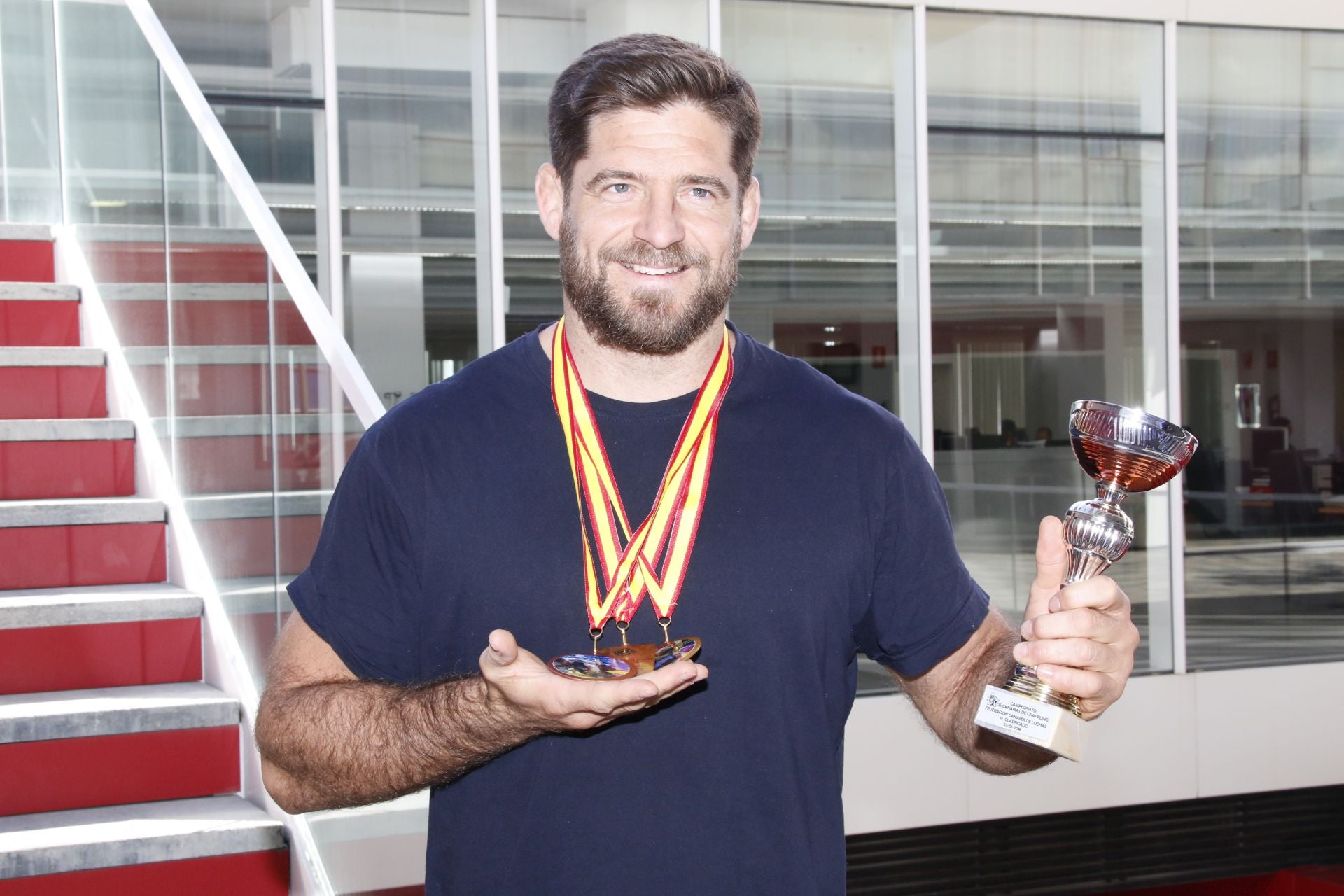 Pedro García es una eminencia en los deportes de contacto.