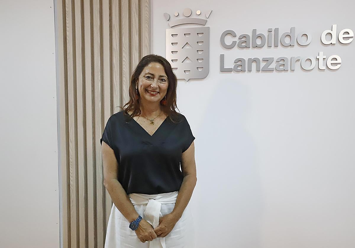 Ascensión Toledo, consejera insular.