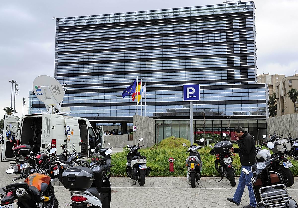 Exteriores de la sede judicial de la capital grancanaria.
