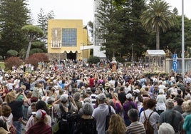 La Virgen del Pino llegará el jueves, a las 6.30 horas, a la ciudad de Telde.