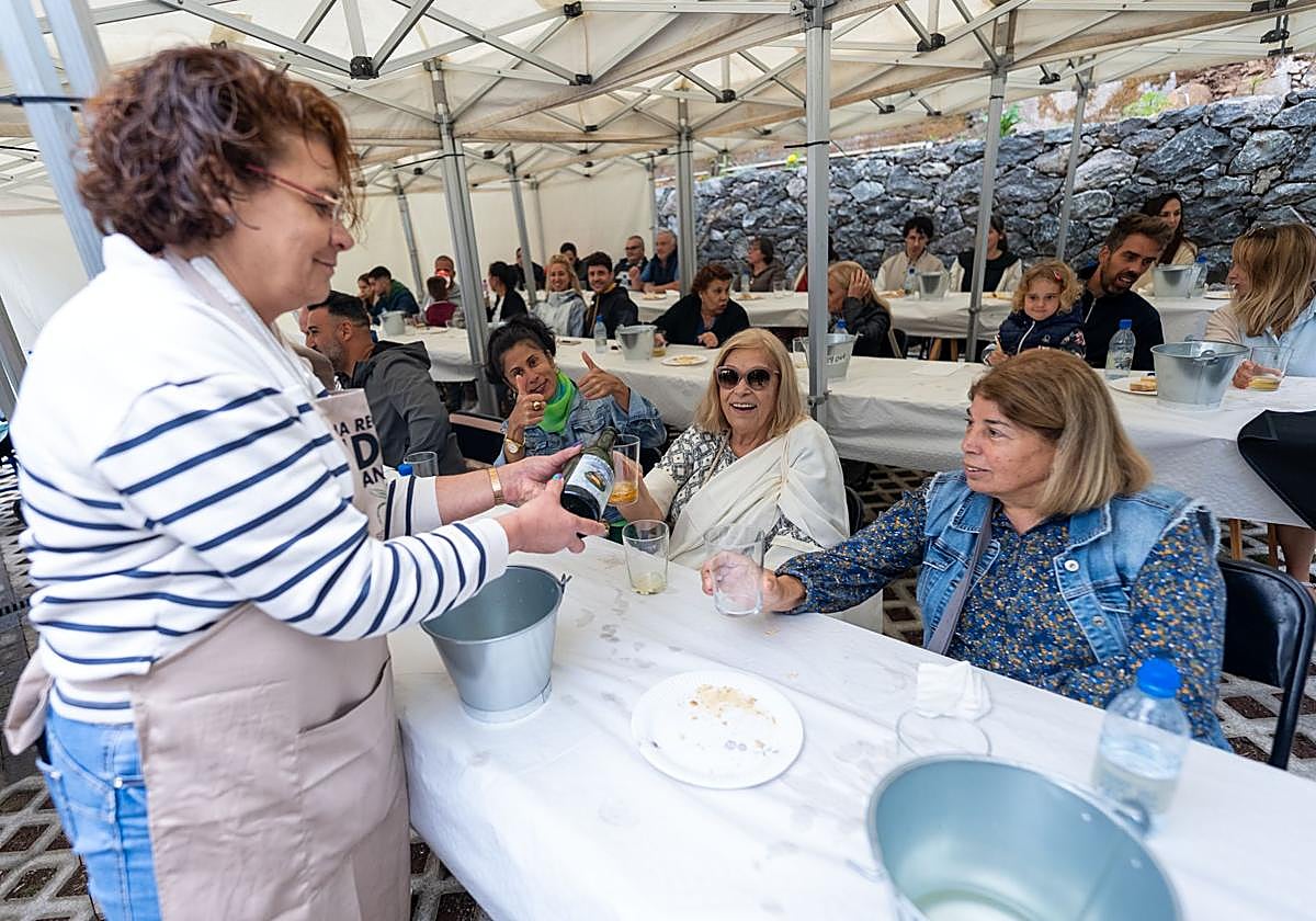 Imagen de la Feria Regional de Sidra de Canarias celebrada el año pasado.