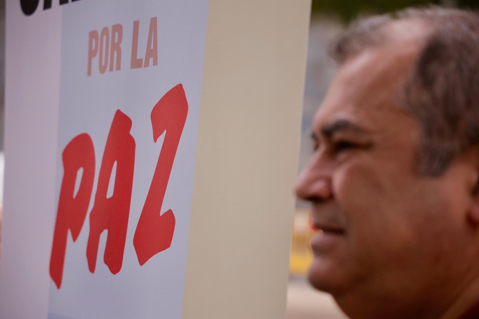Concentración contra la OTAN en San Telmo