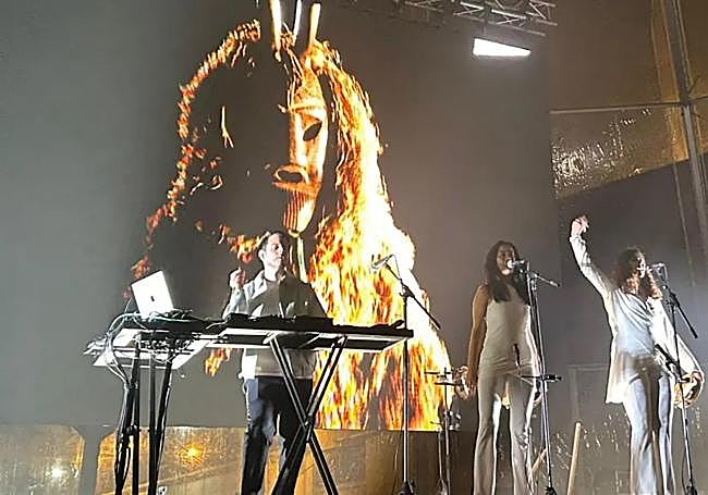 Baiuca, en concierto.