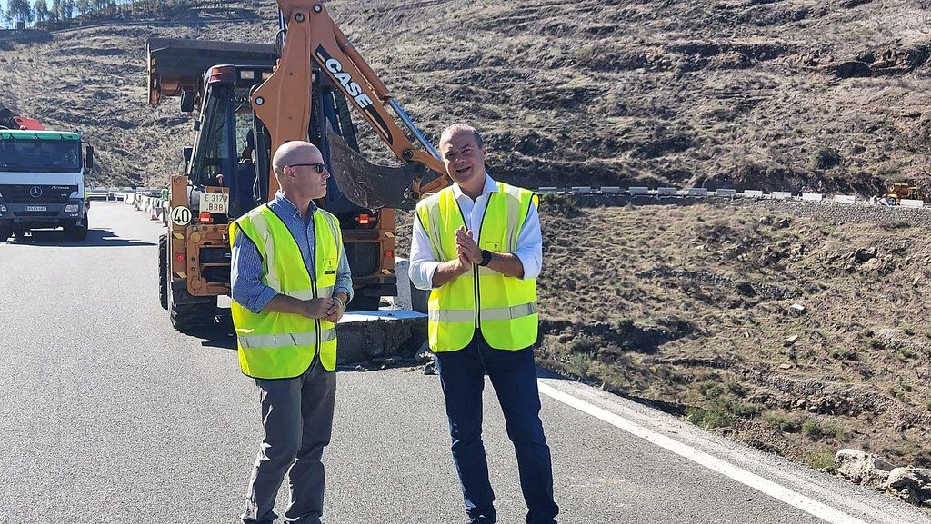 Augusto Hidalgo, consejero de Obras Públicas del Cabildo de Gran Canaria.