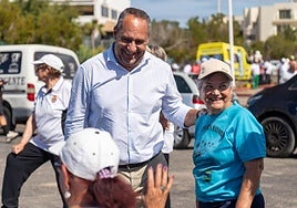 Juan Monzón, en una cita de Abuelos Conejeros de la campaña 2024-2025.