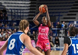 Thiama Kamara, en una imagen de su etapa en Roanne.