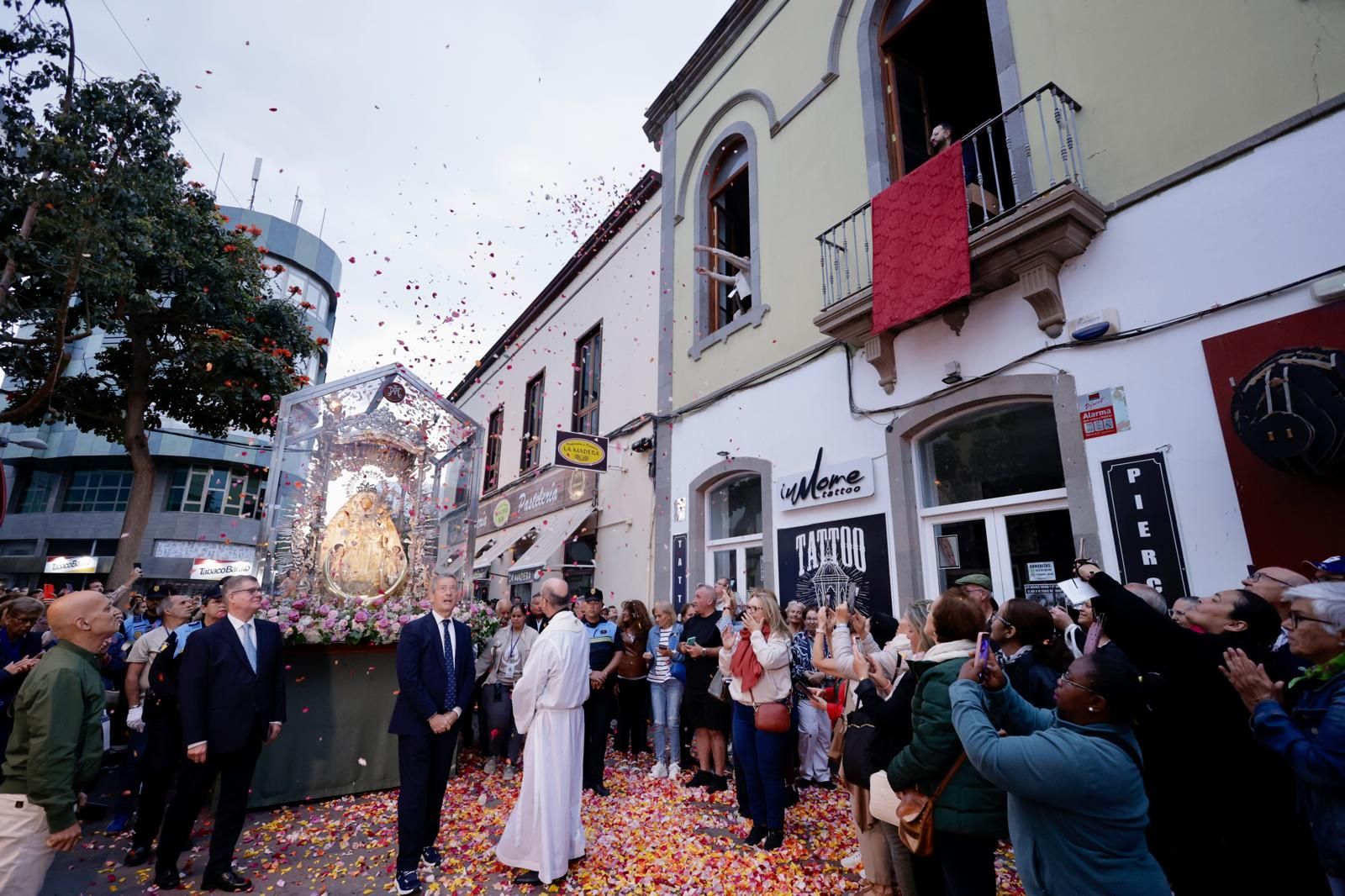 Telde recibe a la Virgen del Pino