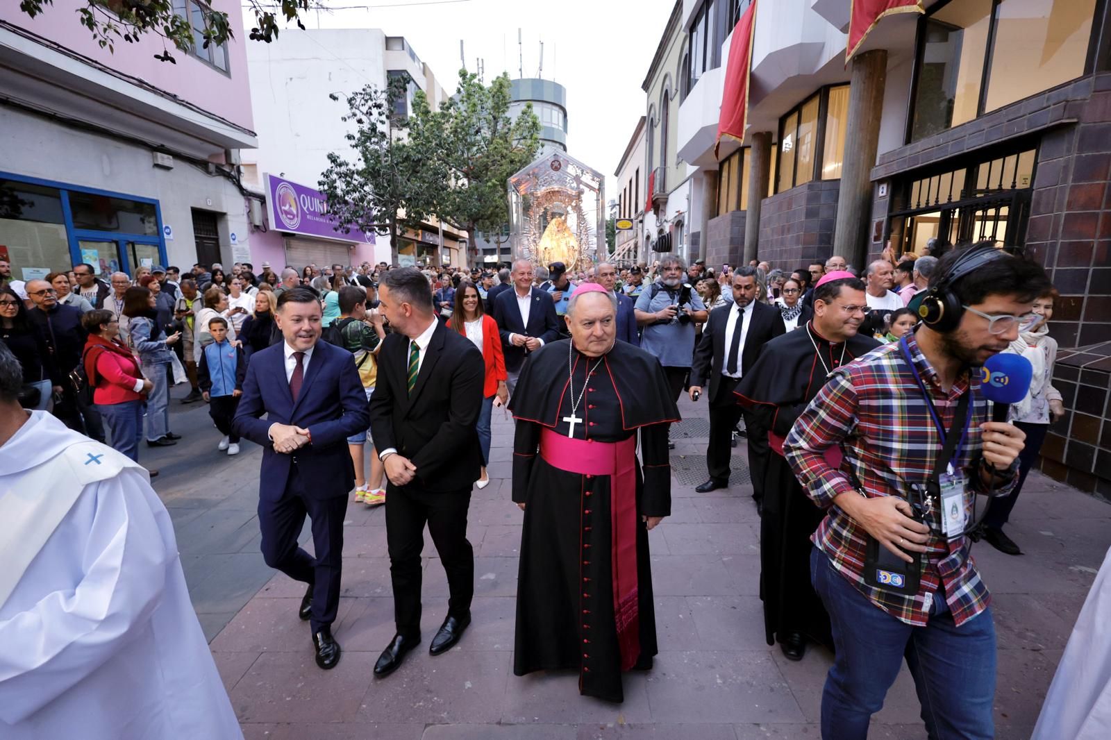 Telde recibe a la Virgen del Pino