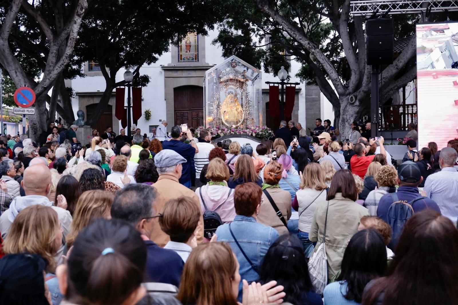 Telde recibe a la Virgen del Pino
