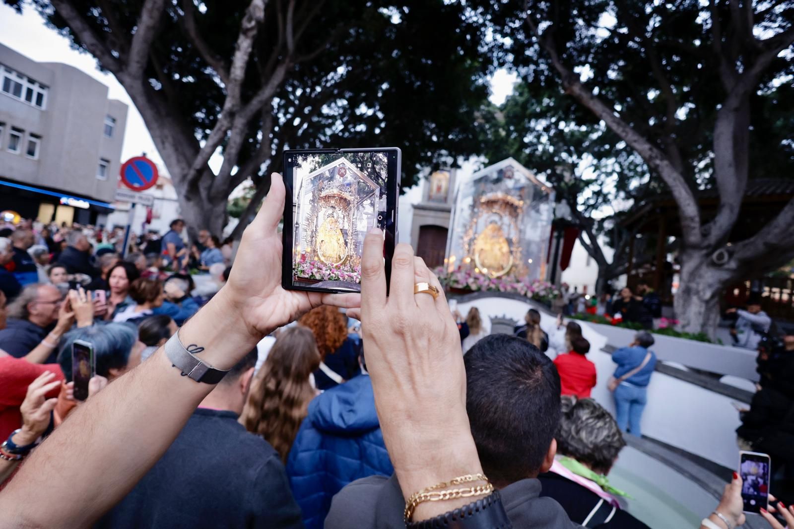 Telde recibe a la Virgen del Pino