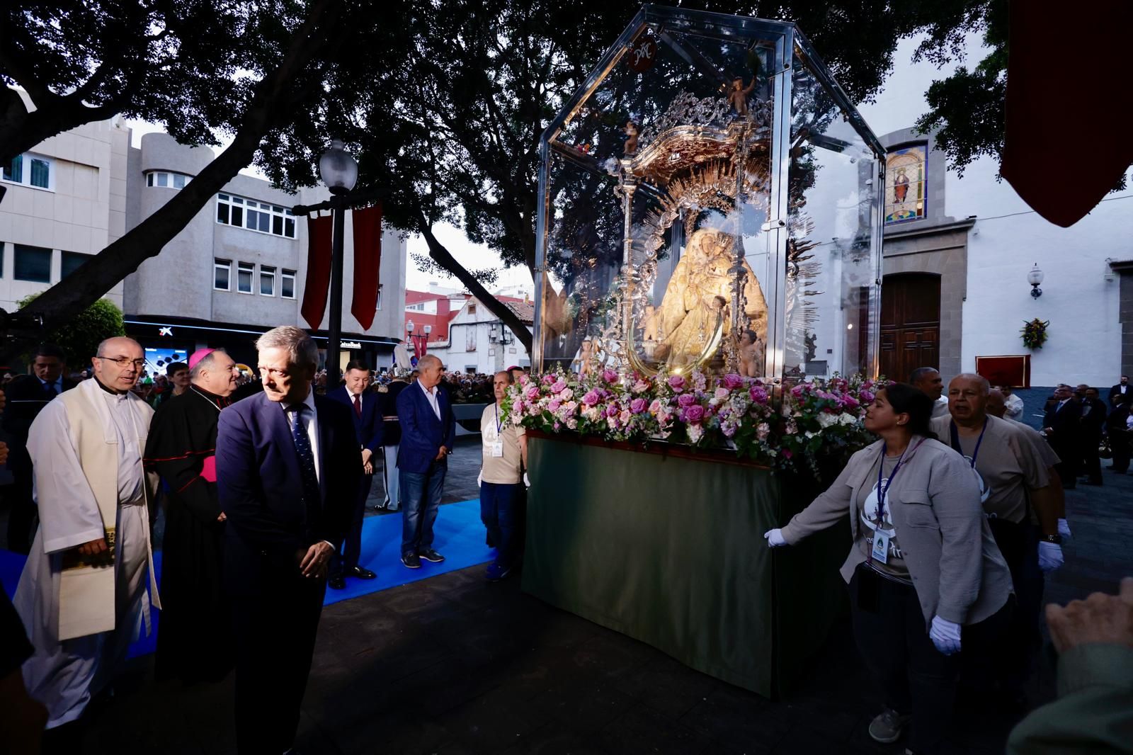 Telde recibe a la Virgen del Pino