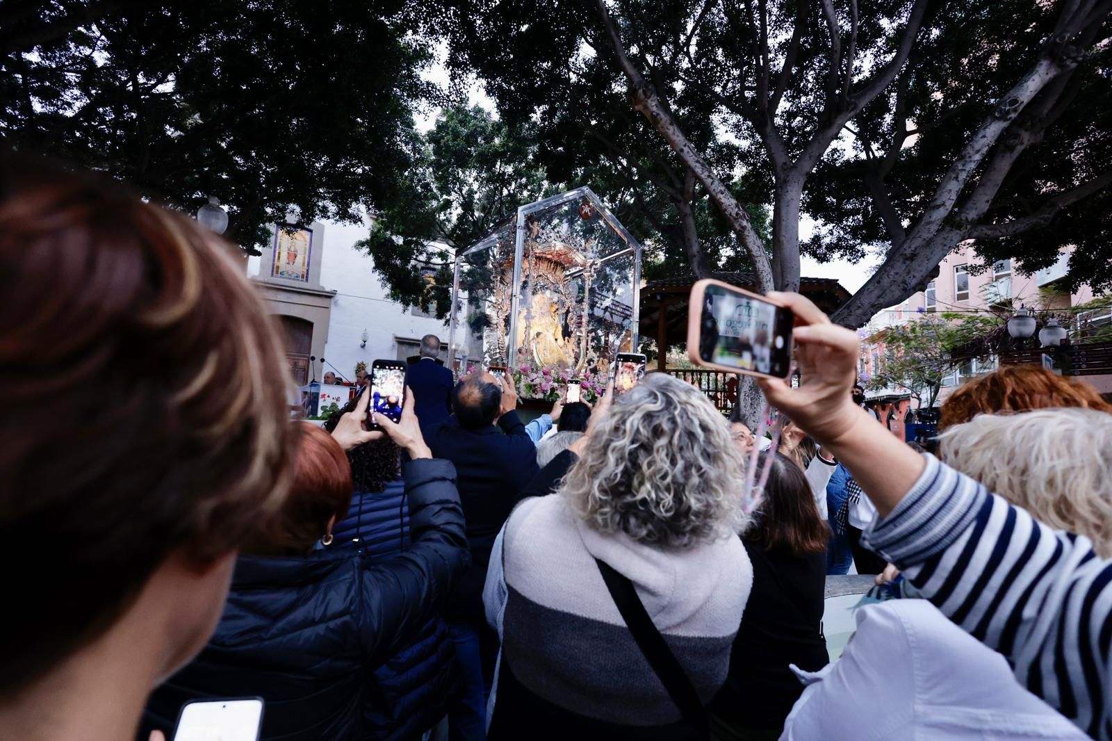 Telde recibe a la Virgen del Pino