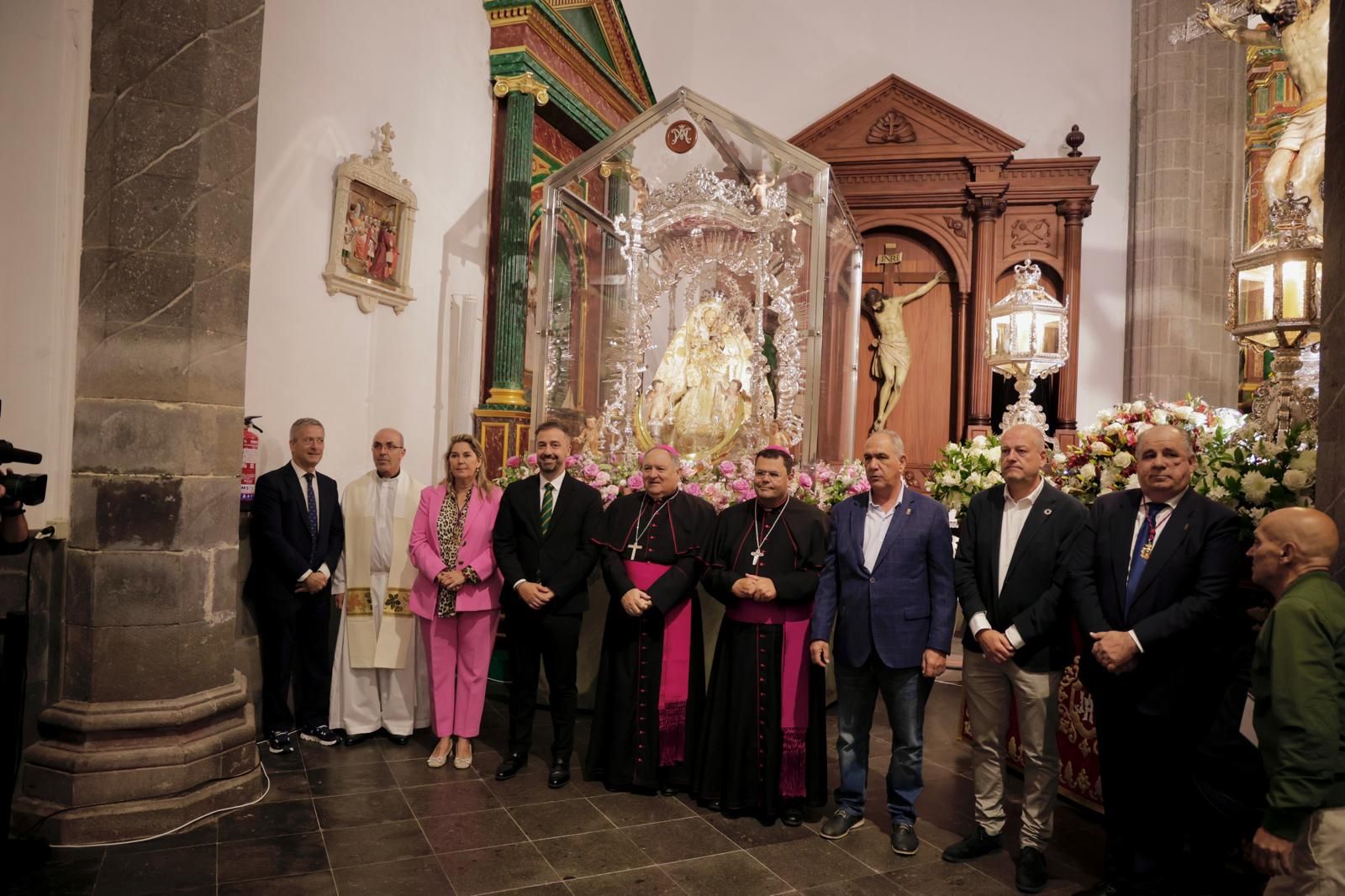 Telde recibe a la Virgen del Pino