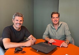 David Fernández, abogado y CEO de Eskariam (i) y Juan Álvarez, abogado y Responsable de Negocio de la firma.