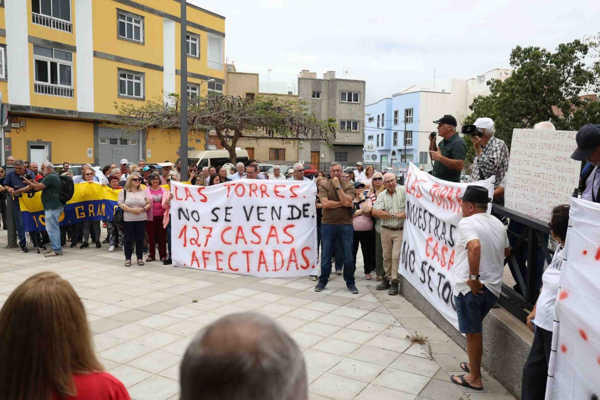 Las protestas de El barrio de Las Torres contra el Plan General, en imágenes