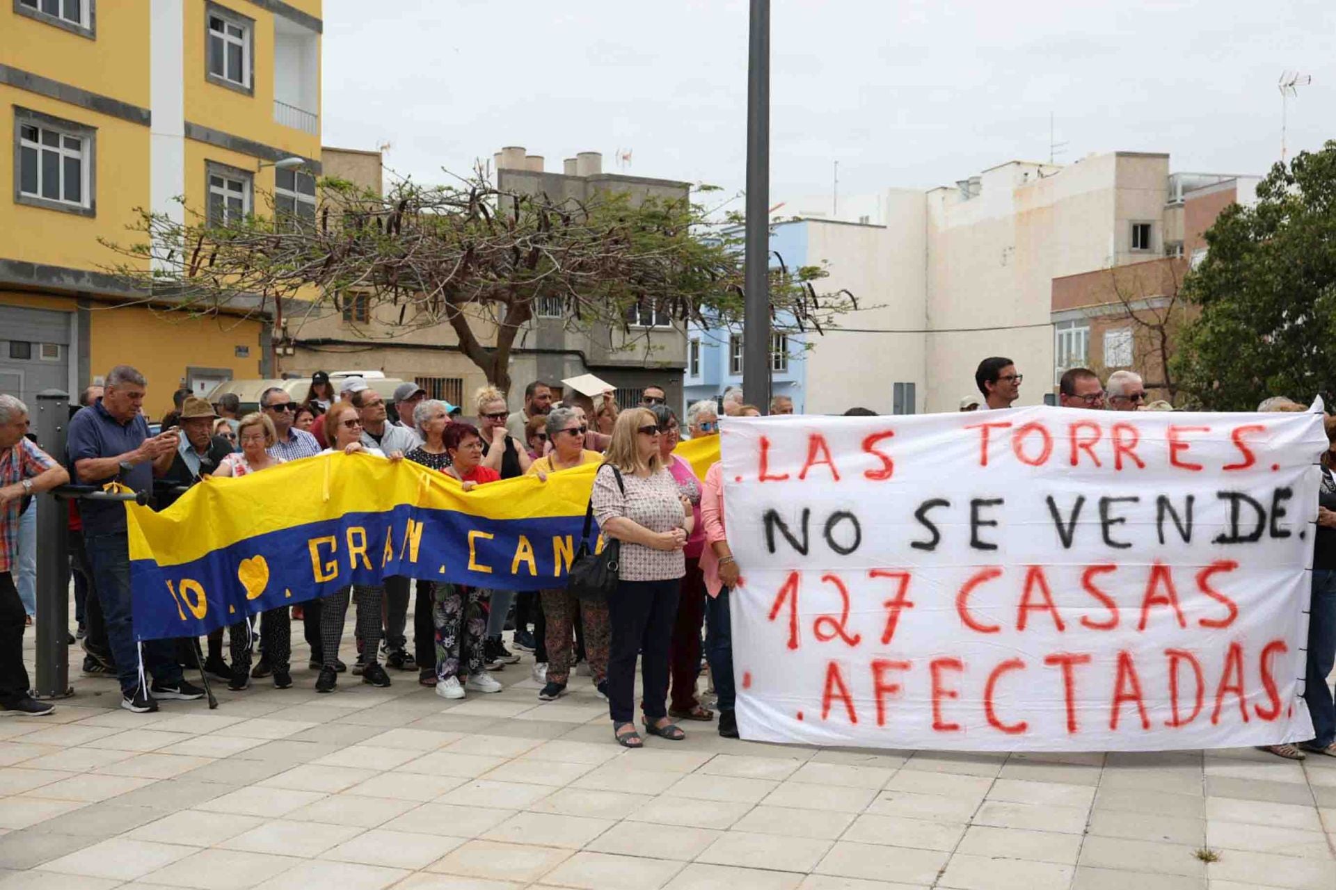 Las protestas de El barrio de Las Torres contra el Plan General, en imágenes