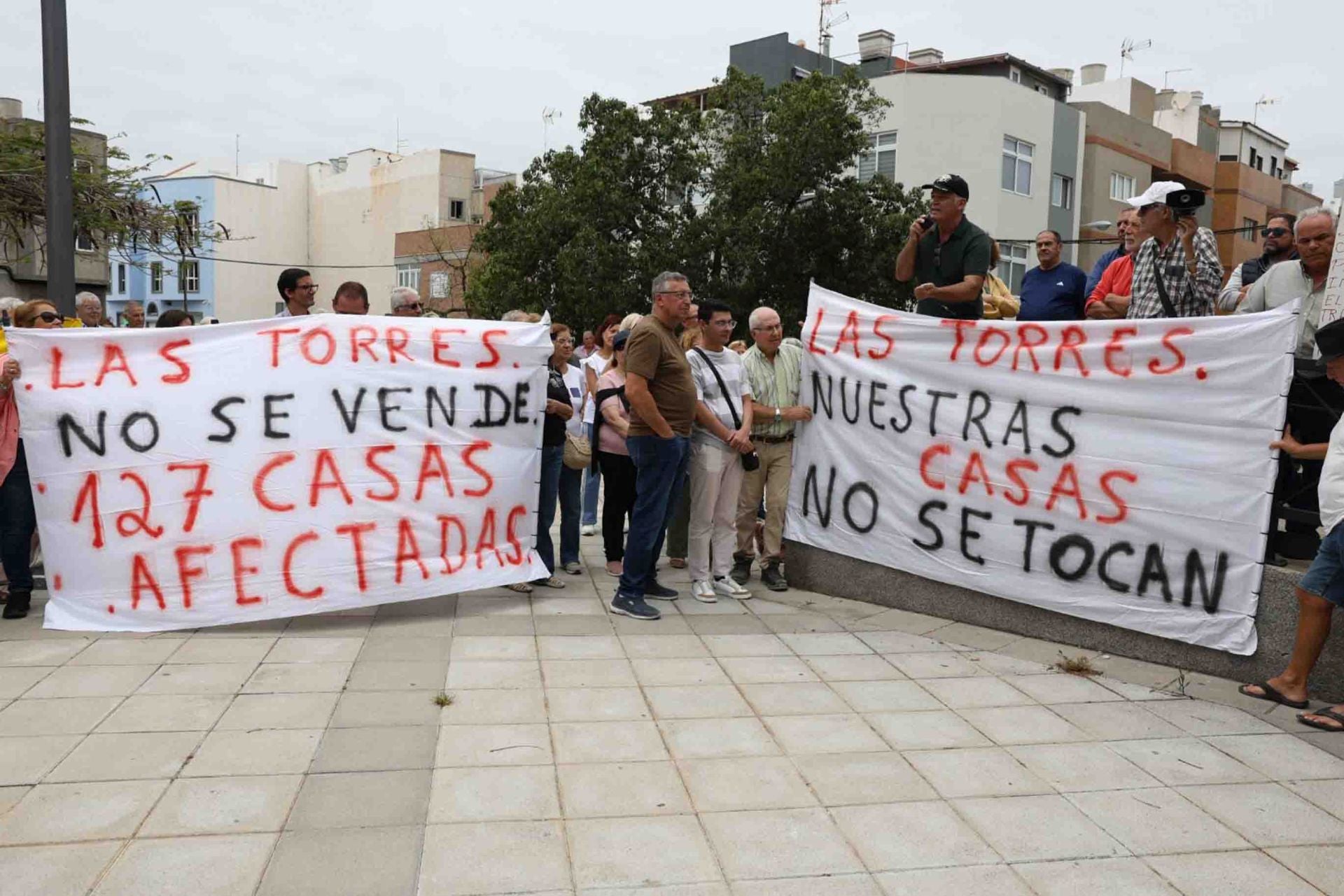 Las protestas de El barrio de Las Torres contra el Plan General, en imágenes