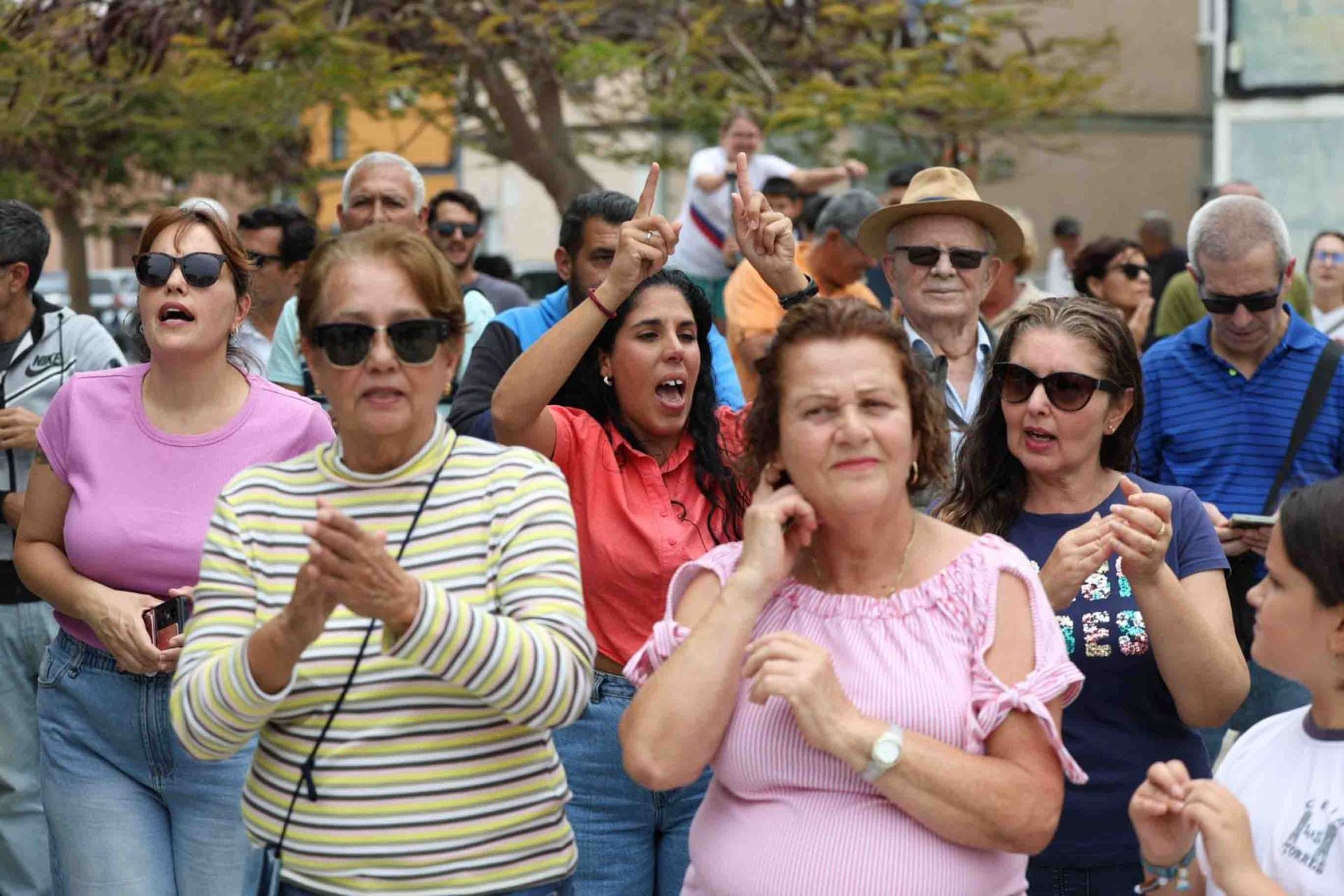 Las protestas de El barrio de Las Torres contra el Plan General, en imágenes