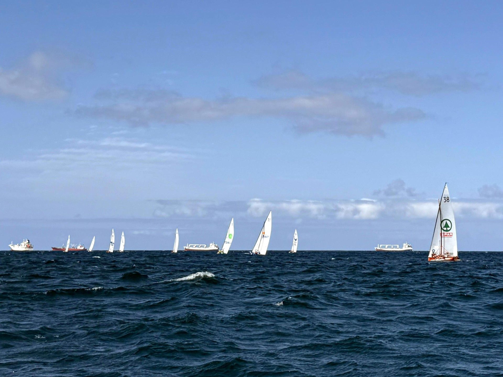 Las condiciones climatológicas lo complicaron todo.