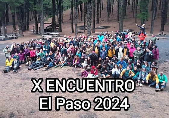 Imagen del encuentro el pasado año en El Paso, en La Palma.