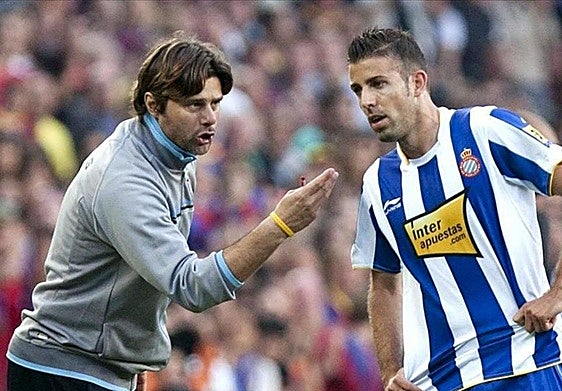 Aleccionado por Pochettino en su etapa como delantero del Espanyol.