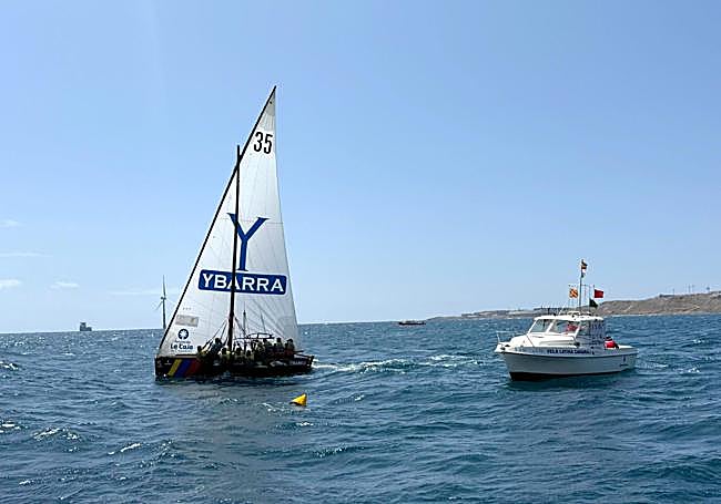 Los botes depararon duelos muy igualados.