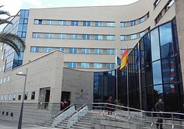 Imagen de la Audiencia Provincial de Santa Cruz de Tenerife.