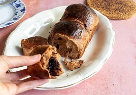 Pan brioche de chocolate