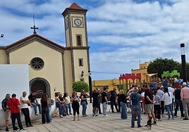 Protesta de los vecinos del barrio de La Atalaya contra la planta de biogás previsto en esa zona.