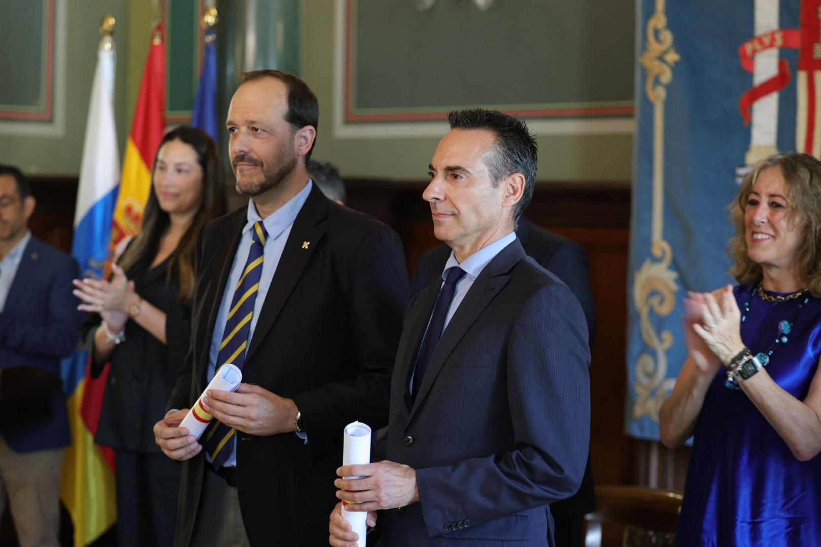 Entrega de distinciones por el Día de la Seguridad 