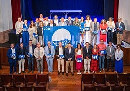 Imagen del acto celebrado este martes en el Teatro Consistorial de Gáldar.