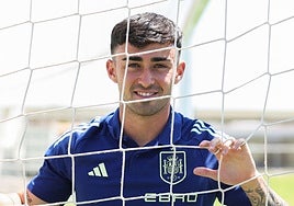 Moleiro, en la concentración de la selección española sub-21.