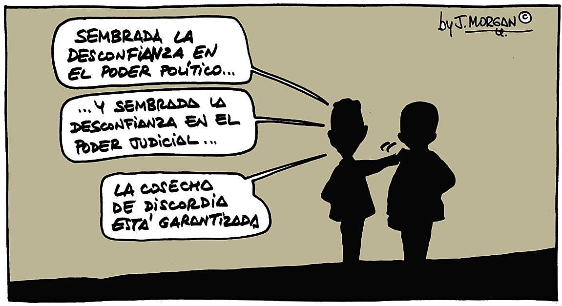La viñeta de Morgan de este jueves 12 de junio
