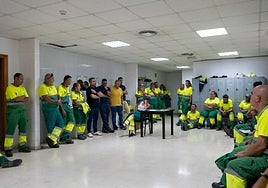 Asamblea de operarios de Urbaser.