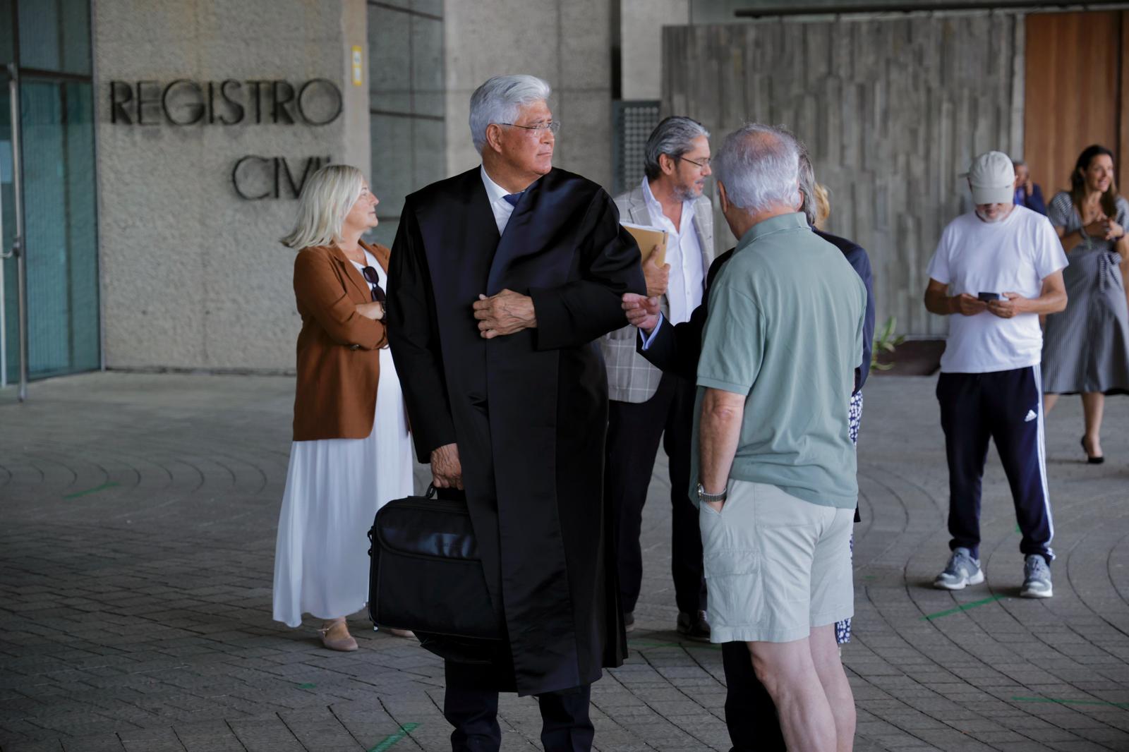 Los magistrados y letrados se manifiestan en Canarias