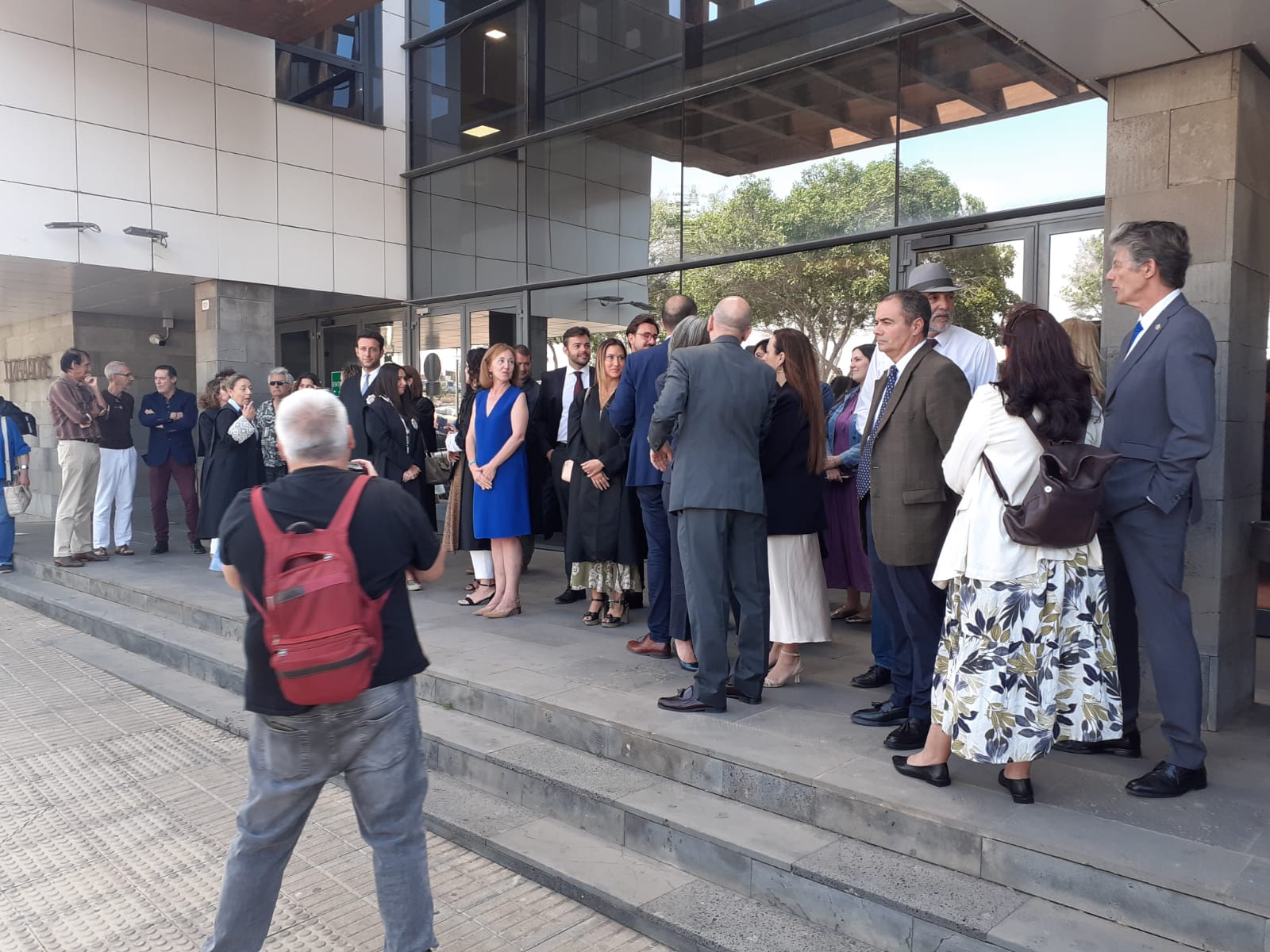 Los magistrados y letrados se manifiestan en Canarias