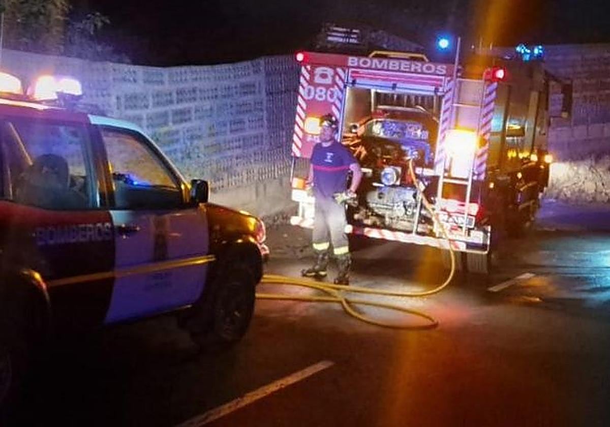 Bomberos de La Palma.