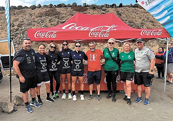 Cabildo de Gran Canaria se une a Mares Circulares para realizar una intervención en la Playa de Bocabarranco (Telde)