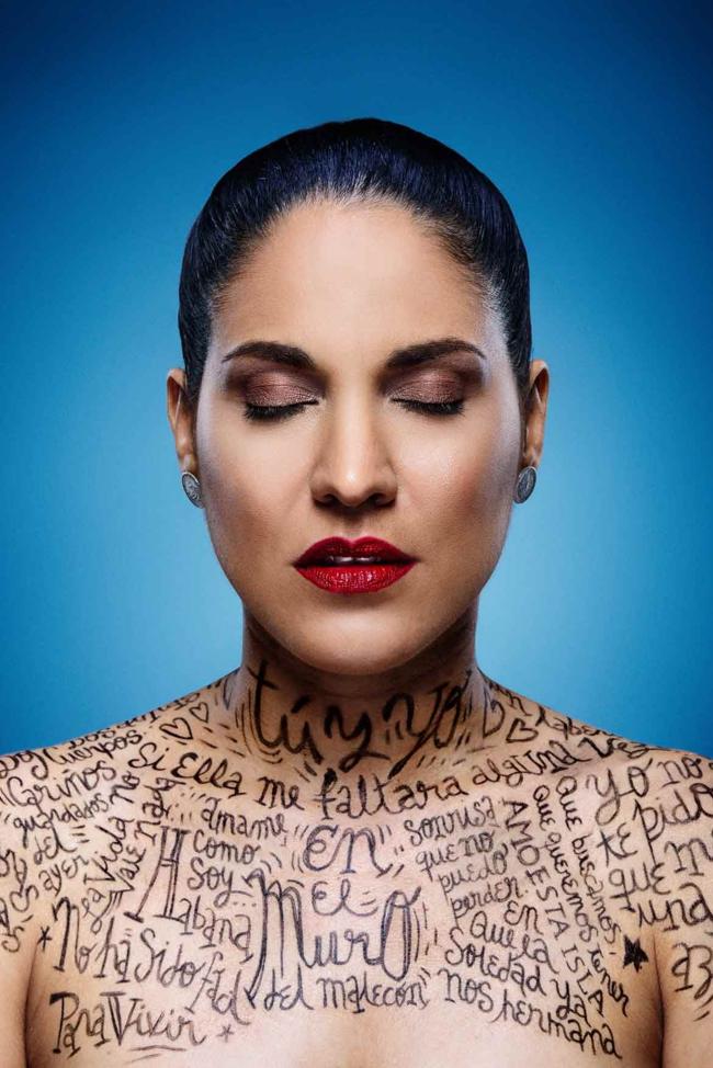 La cantante cubana Haydée Milanés.