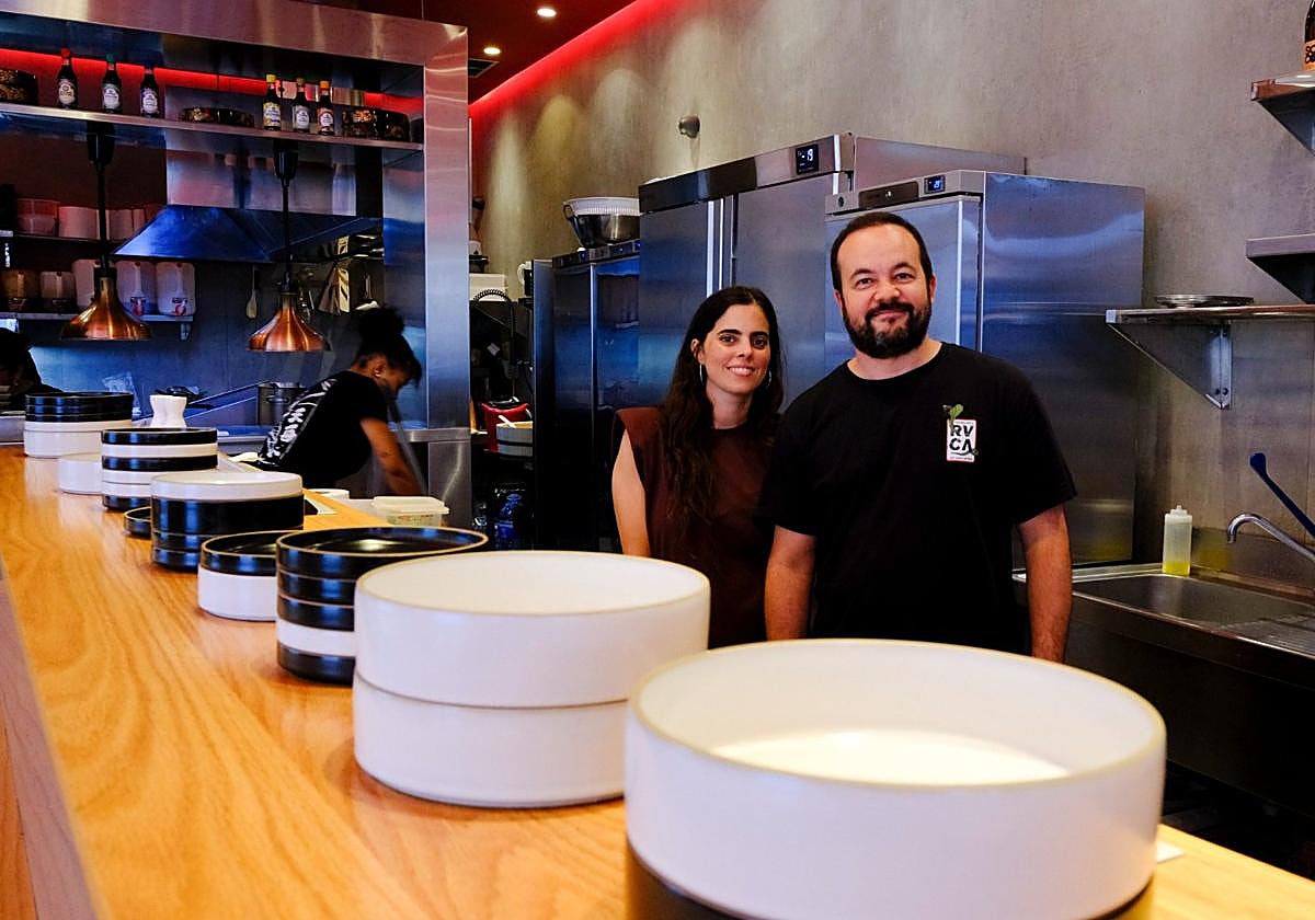 Alba Rodríguez y Rafael Díaz