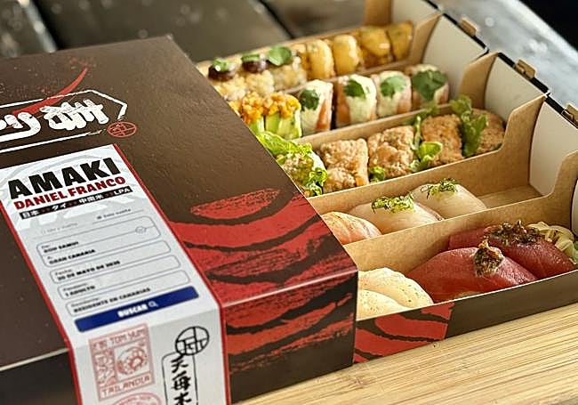 Box de Daniel Franco para Amaki Sushi
