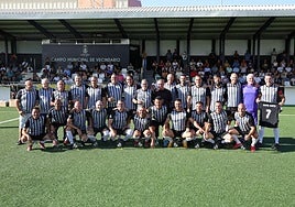 Instantánea del homenaje celebrado en Vecindario.